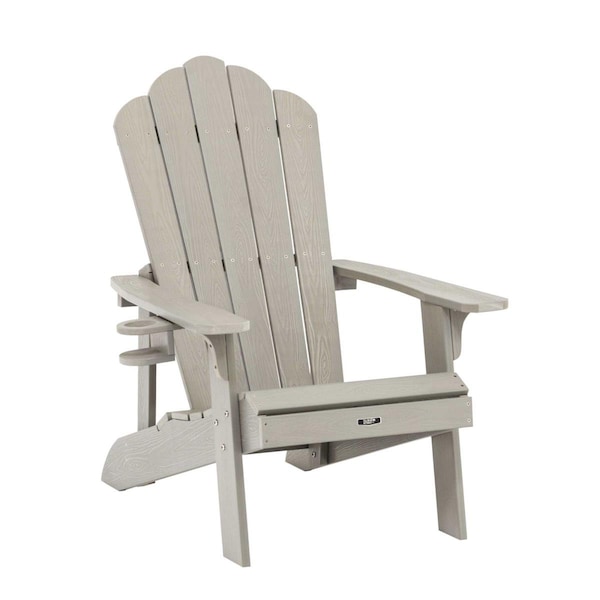 Olympian Athlete EZ-Care Tek-Wood Adirondack Chair, Slate Gray - 37 x 30.7 x 41.7 in. - OL1885876
