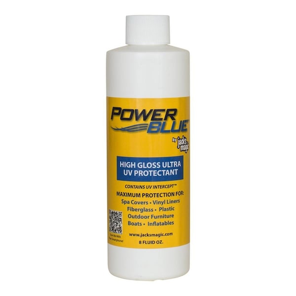 Jacks Power Blue High Gloss Ultra UV Protectant - JMPBUVPROTECTANT7040