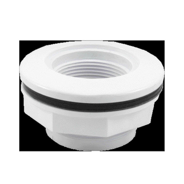 Custom Molded Products 1.5 in. Inlet & Outlet Wall Return Fitting; Gray - 25550-001-000