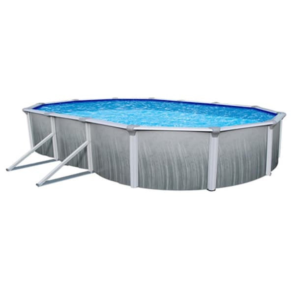 Olympian Athlete Martinique 15 and apos;x30 and apos; Oval 52 and apos; and apos; Above Ground Pool - OL7155