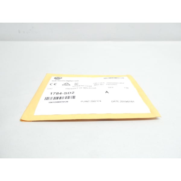 Tarjeta de memoria segura de 2GB para PLC y DCS - Partes y accesorios.