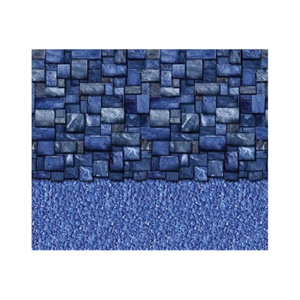 Backseat 24 ft. Round Blue Slate 52 in. EZ-Bead Liner - Standard Gauge - BA3121596