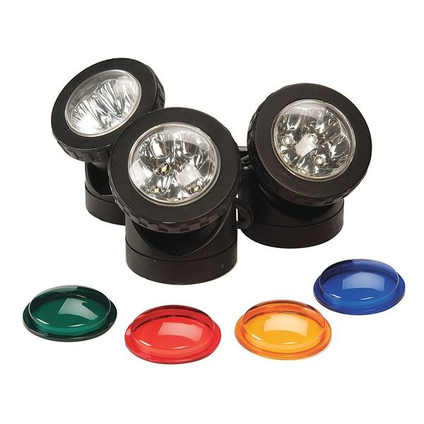Pond Boss Pond Light Kit, 12V, 1.5W, LED, 26 ft. Cord - 52369
