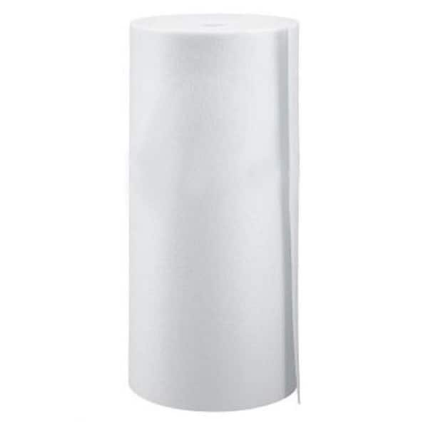 Backseat 0.125 x 48 in. x 125 ft. Waveless Wall Closed cell Lightweight Foam - White - BA197932