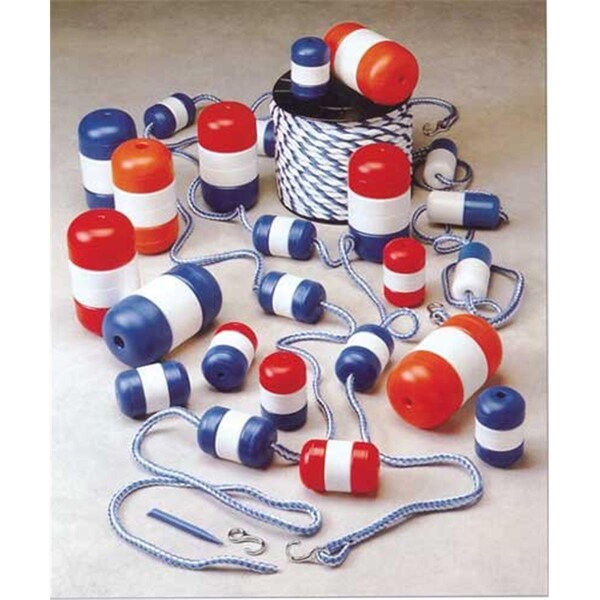 Overtime American Granby 5 x 9 in. Blue, White and Blue Locking Float  0.75 in. - OV9647