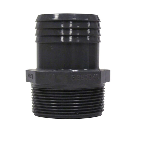 Powerplay 2 in. Inside with Male Pipe Thread Male Adapter - PO3333042