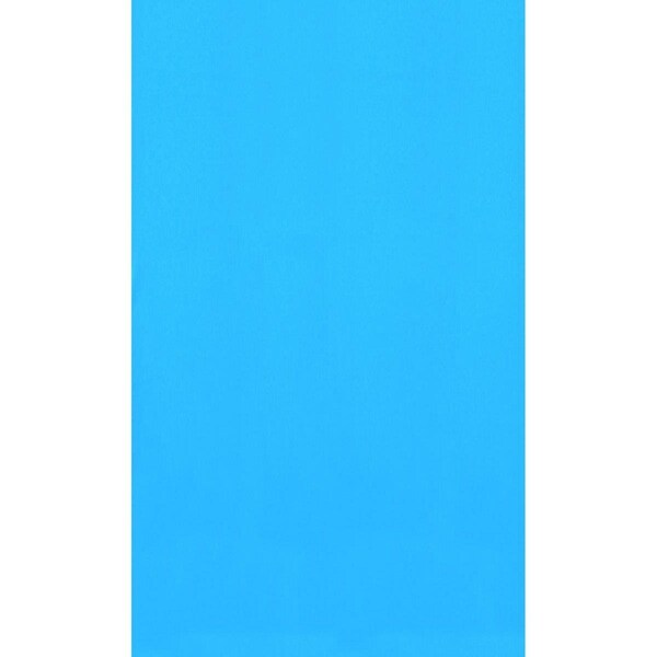 Bromas 12 ft. Round Standard Gauge Overlap Liner with 48 to 52 in. - Blue - BR2155304