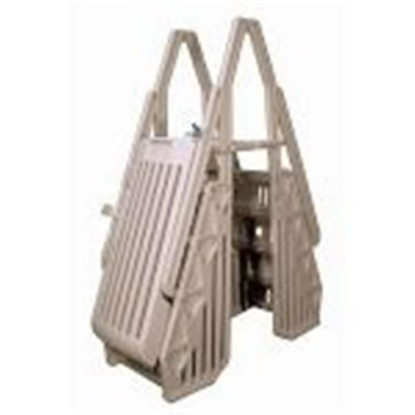 Olympian Athlete NE115T Vinyl Works Neptune A Frame Entry System Ground Pools Taupe - OL3246418