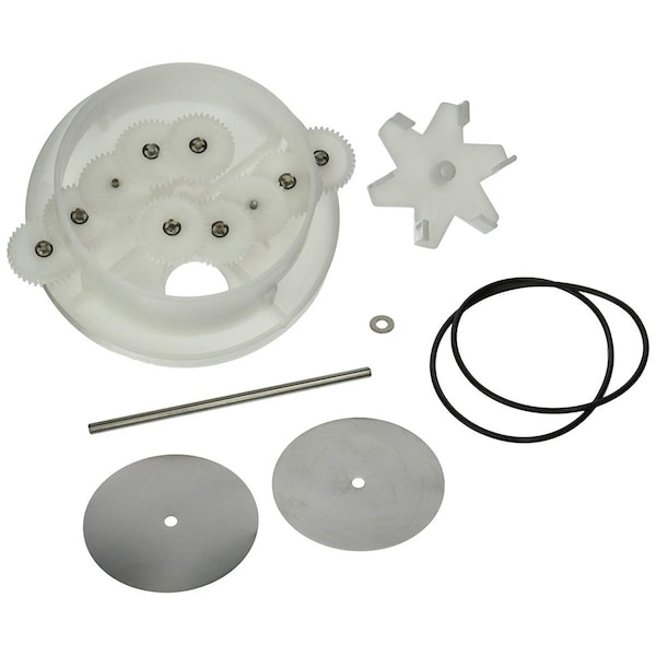 Omnisports 1.5 or 2 in. 6-Port Top Feed T-Valve Gear Kit - OM3112038