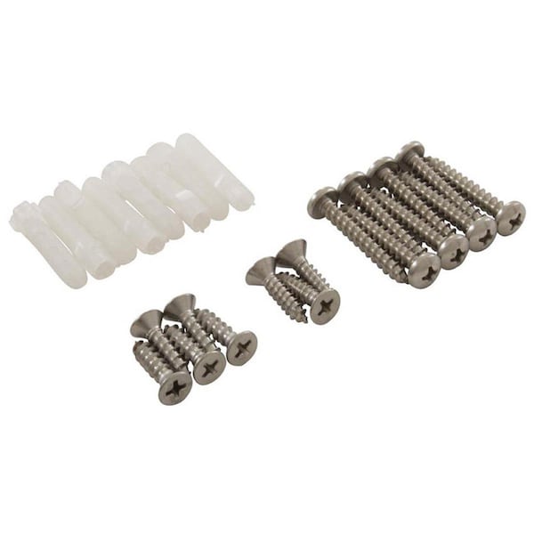 Powerplay No. 10 Stainless Steel Screw for Wav Grates, 5 Bags per Case, 4PK - PO706908