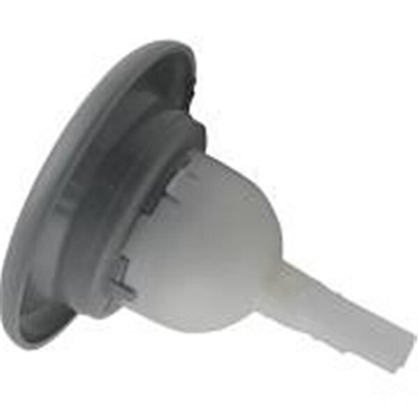 Balboa Water Group 5 in. Face Pentair Cyclone Textured Jet Internal, Adjustable Swirl - Dark Gray - 9783WW