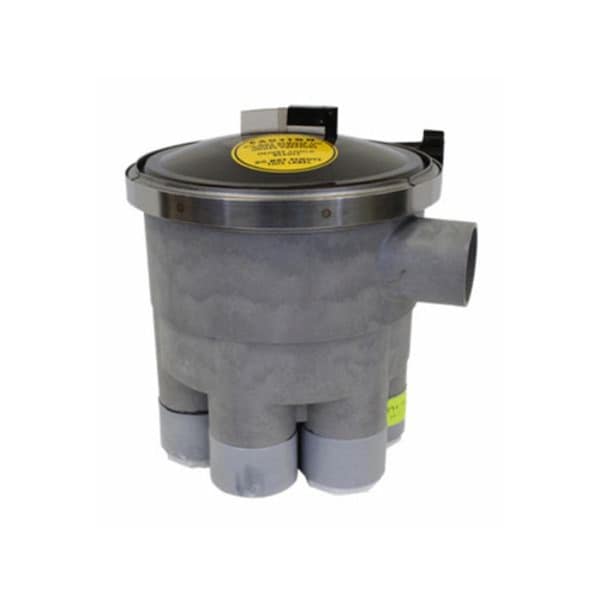 Retozar 2 in. 6 Port Low Profile Valve, Gray - RE3691084