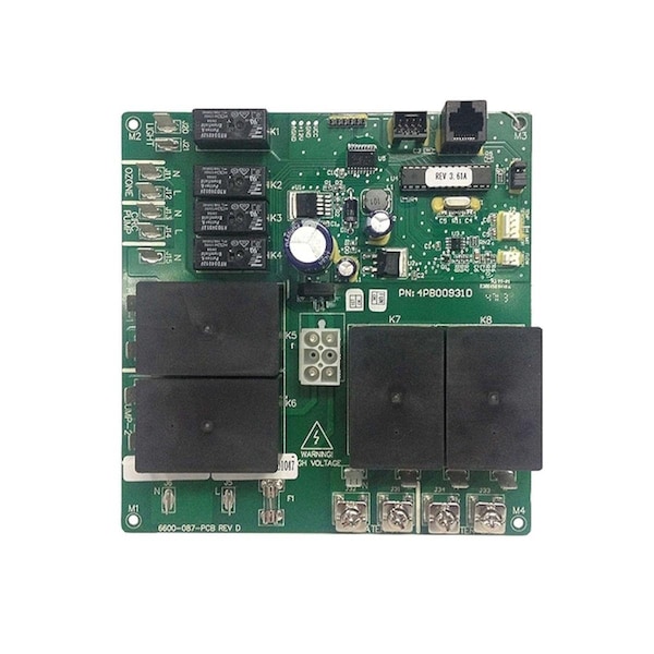 Bufonada Circuit Board with 4 Big Relays for LX-15 Rev 3.61 2002 Plus & 2011 Plus - 2 Pumps - BU1872109