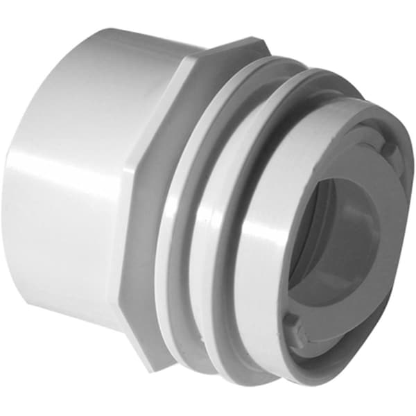 Aquastar 1.5 in. Flush Mount Return & Water Barrier with 1 in. Orifice; Black - JE3102