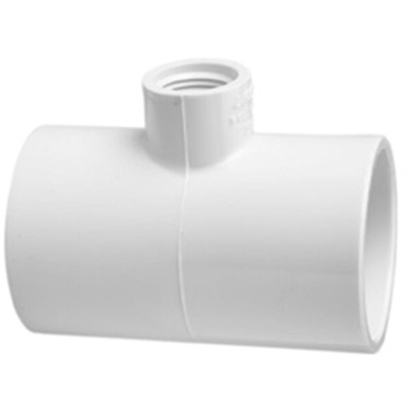 Westlake Pipe & Fittings 4 x 4 x 2 in. Skt x Skt x FPT Reducing Tee - PV402420
