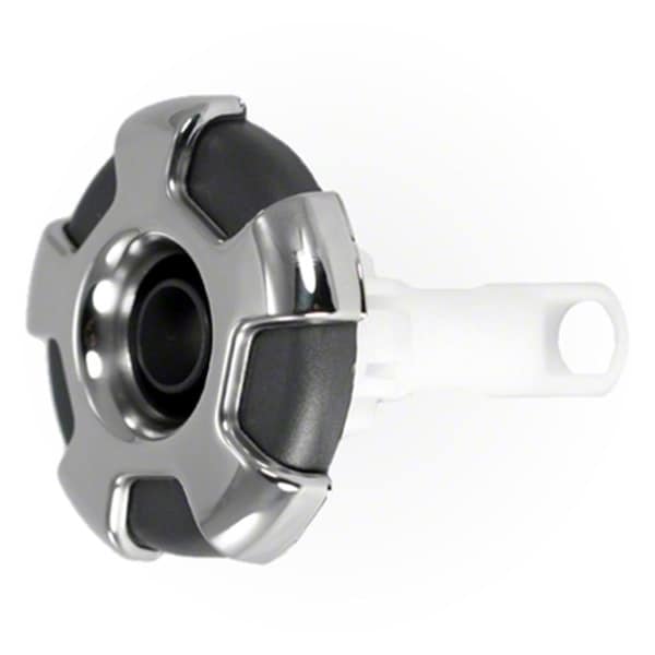 Custom Molded Products 2.25 in. Face Typhoon 200 Jet Internal, Crown Directional - Gray with Stainless Escutcheon - 23426-012-700