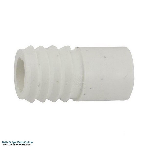 Westlake Pipe & Fittings 0.75 RB x 0.5 in. SPG Ribbed Barb Adapter PVC Fitting - 425-1000