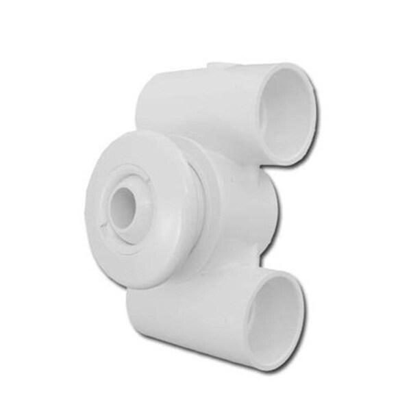 Balboa Water Group 1.5 Water x 1.5 Air Slip in. Hydro Jet Standard Assembly - White - 10-5100-WHT