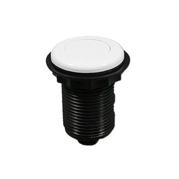 Karuma Car Care Low Profile Air Button; White - KA1189105