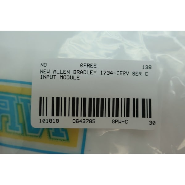 Módulo de entrada de Allen Bradley, POINT I/O, Analógico, Voltaje, 2 Canales, Estilo Abierto, Montado en DIN - 1734-IE2V