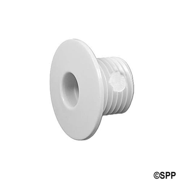 Powerplay Micro & Macro Wall Fittng; 1.5 in. Face & 1.5 Orifice; White - PO1414249