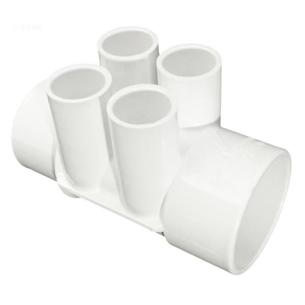 Hands On 672-4200B Waterway Manifold - 2 x 2 in. 4 0.75 in. Ports - HA2526184