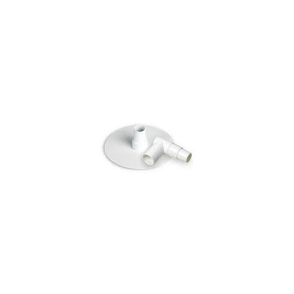 Custom Molded Products Custom Moulded Products 25579000912 Above Ground Vacuum Plate; White - 25579000912