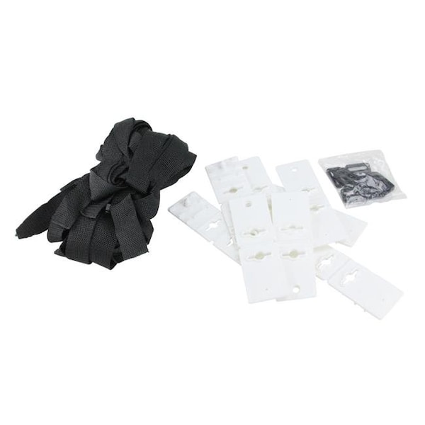 Pool Central Pool Central 32730347 55 in. Straps & Snaps Kit for Cover Reels - Set of 8 - 32730347