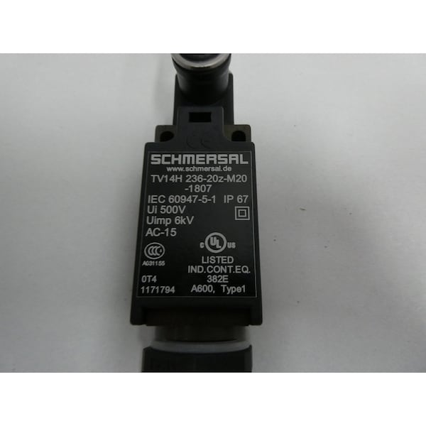 Interruptor de límite Schmersal SCHMERSAL TV14H 236-20Z-M20-1807 - TV14H 236-20Z-M20-1807