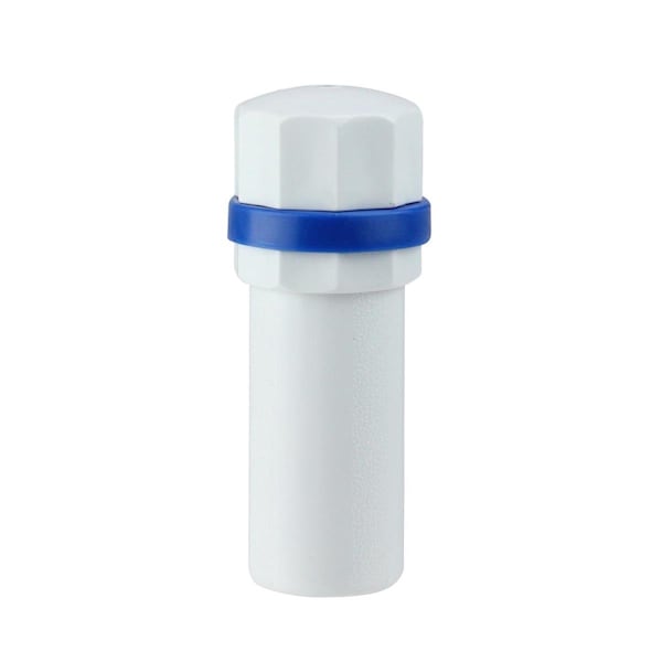 Pool Central 1 in. White & Blue Deluxe Handle for Adjustable Telescopic Swimming Pool Poles - 32803046