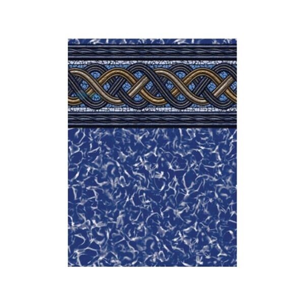Ocean Blue Water Products 27 ft. x 52 in. Crystal Wave Aboveground Liner Jhook Beaded - 260027B52
