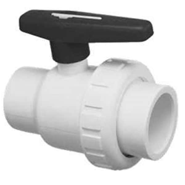 Whole-In-One 1.5 in. Single Union Ball Valve Socket & Fip - WH975526
