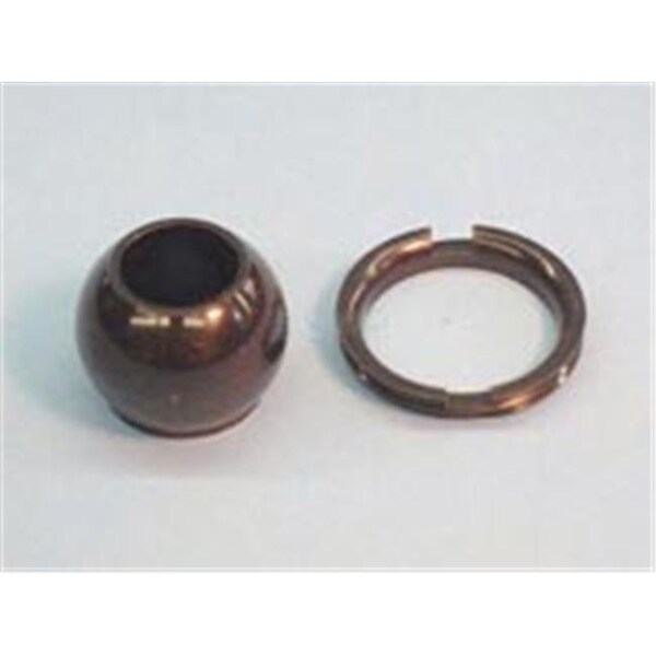 Balboa Water Group Balboa Water Group 10-3808BLK Eyeball & Retaining Ring Black - HA103808BLK