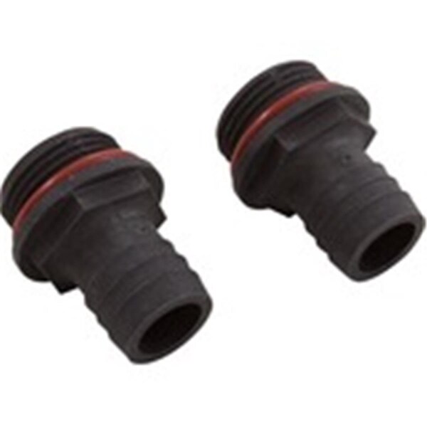 Spa Parts 0.75 in. Barb Kit for Double Barrel Heater - 48-0041B-K