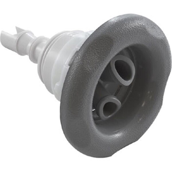 Powerhouse 5-Scallop Twin Roto Thread in Poly Storm Gunite Jet internals Gray - PO2770358