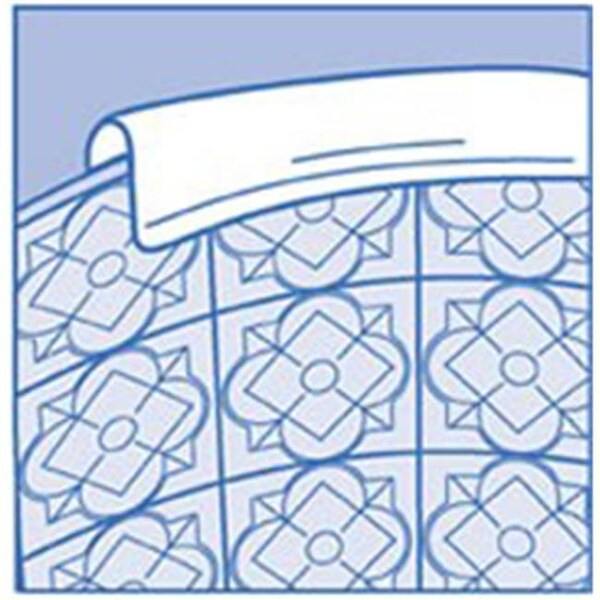 Blue Wave NL107-12 24" Liner Coping Strips 28 Pack for 18' Round Pool - NL107-12