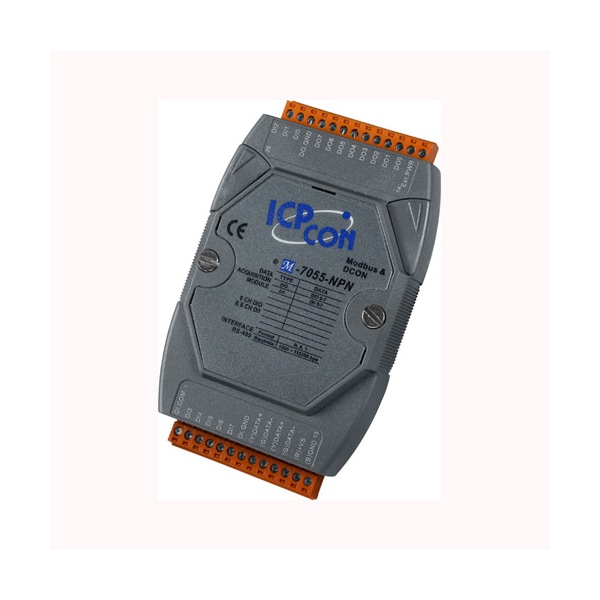 Icp Das RS-485 Remote I/O Module, M-7055-NPN - M-7055-NPN