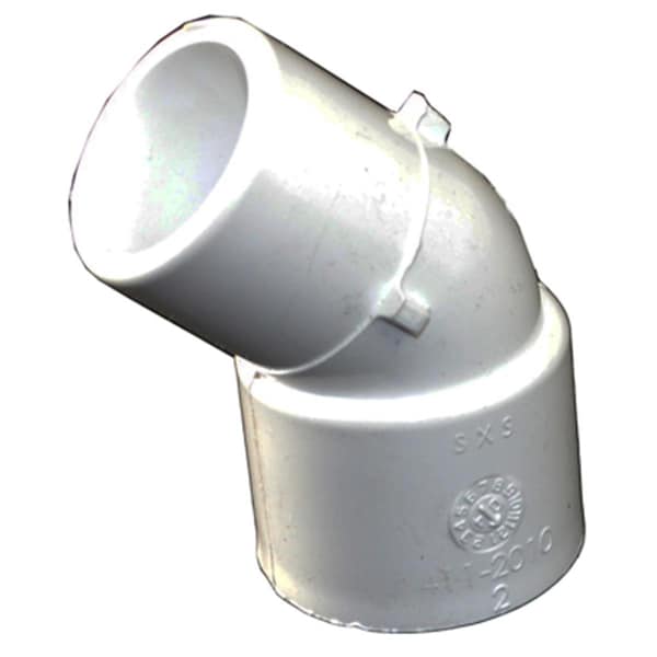 Hands On 45 deg 1 in. Socket 1 in.Spigot Street Elbow - HA185896