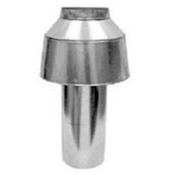 Overtime D-10 Residential Pool Heater Indoor Drafthoods Indoor Stack Top - 9in. - OV3539401