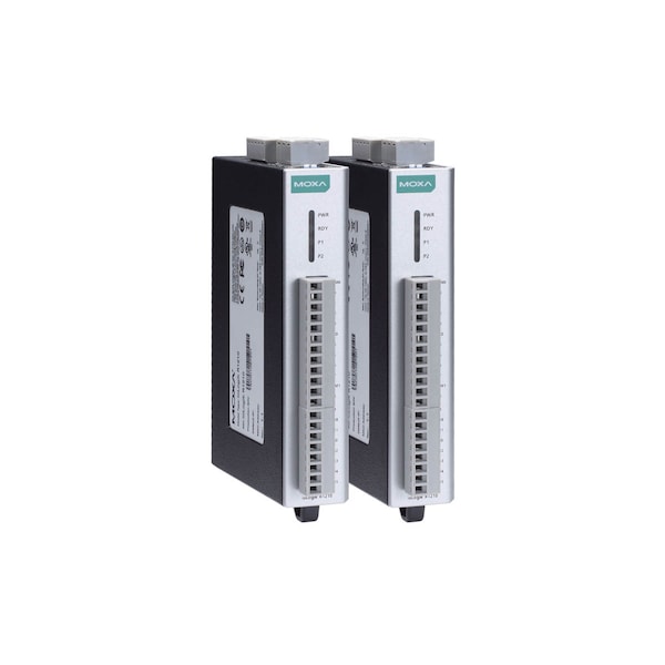 Moxa Rs-485 Remote I/O, 8 Ais, -40 To 85°C Operating Temperature. - ioLogik R1240-T