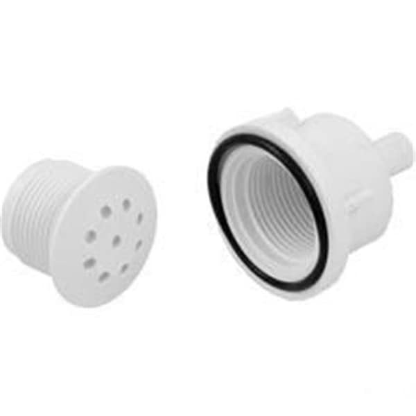Gecko Alliance Gecko Alliance 670-2290B Air Injector Straight 0.38 in. Barb - WW6702290B