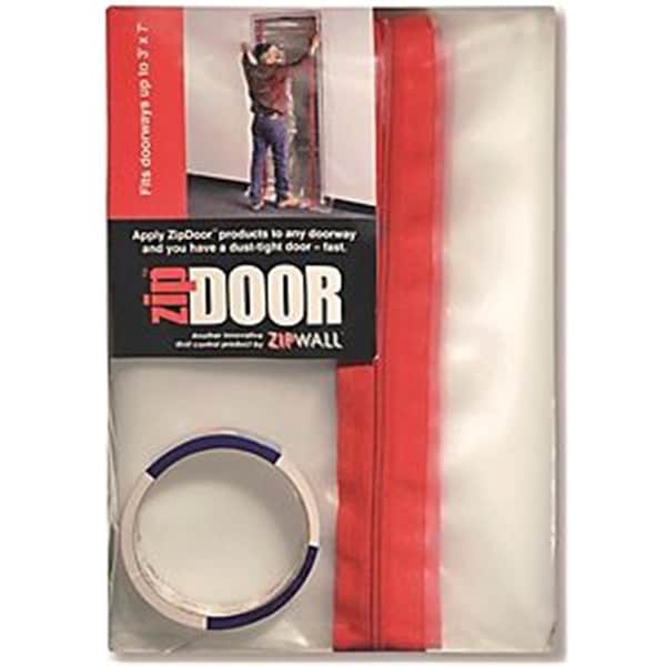 Zipwall 835819 ZDS 3 x 7 ft. Door Dust Containment kit - ZI388246