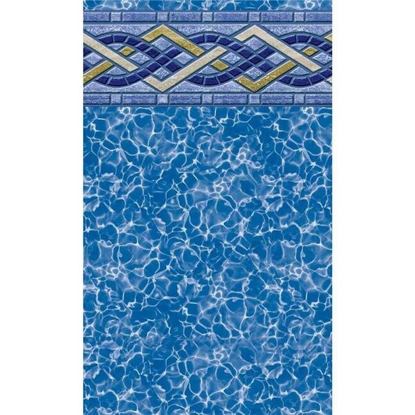 Newalthlete 15 x 21 ft. Oval Brighton Prism 52 in. Uni-Bead Above Ground Pool Liner - NE3323714