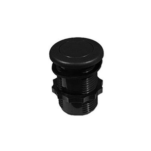 Perfectpitch No.15 Style Therm Flush Air Button; Black - PE1188488