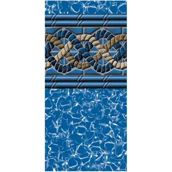 Swimline 2000 Series Mystri Gold Unibead Liner Round, 33 Ft. x 54 In. - LI3354MGU