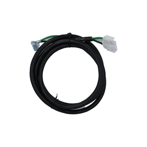 Backseat 5 in. 14-3 AMP Plug Pump Cord for 1-Speed - White - BA1625083