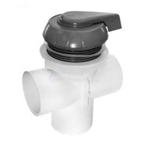 Hands On 2 in. Top Access Diver Valve Notched - Gray - HA975358