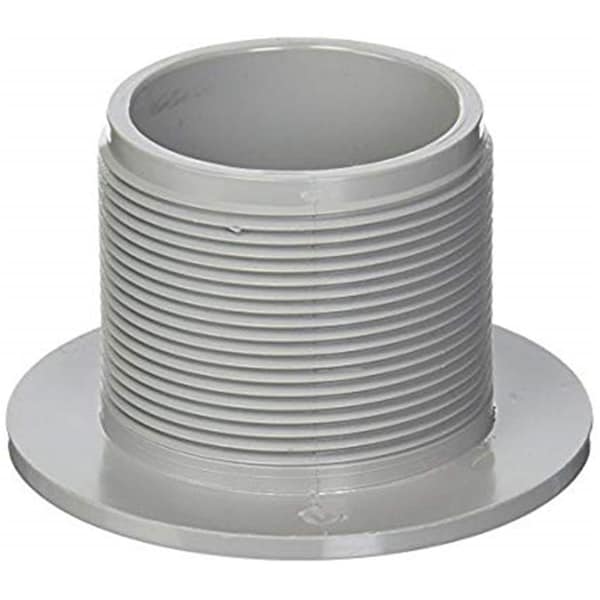 Strike3 1.5 in. FIP x 1.5 in. Socket Inlet & Outlet Wall Return Fitting, Gray - ST2634871