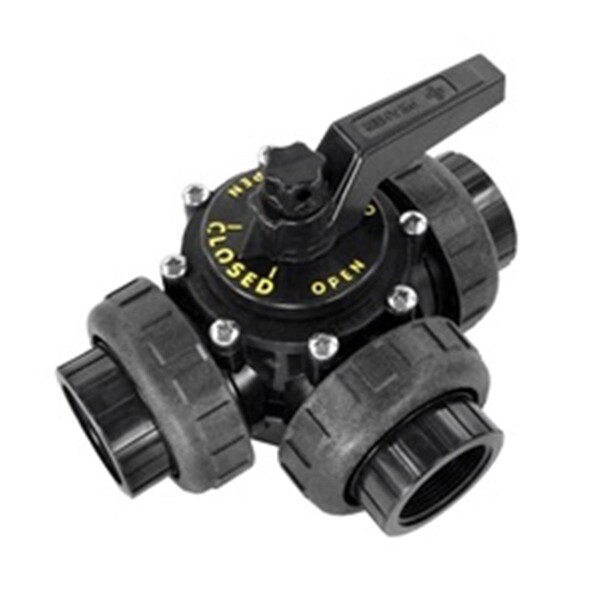 Olympian Athlete 1.5 in. FPT 3 Ports Unionized Valve - OL1259361