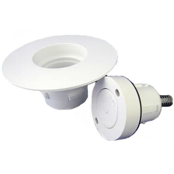 Omnisports 0.56 in. TurboClean Retro-Fit Adapter with Internal - White - OM3112039